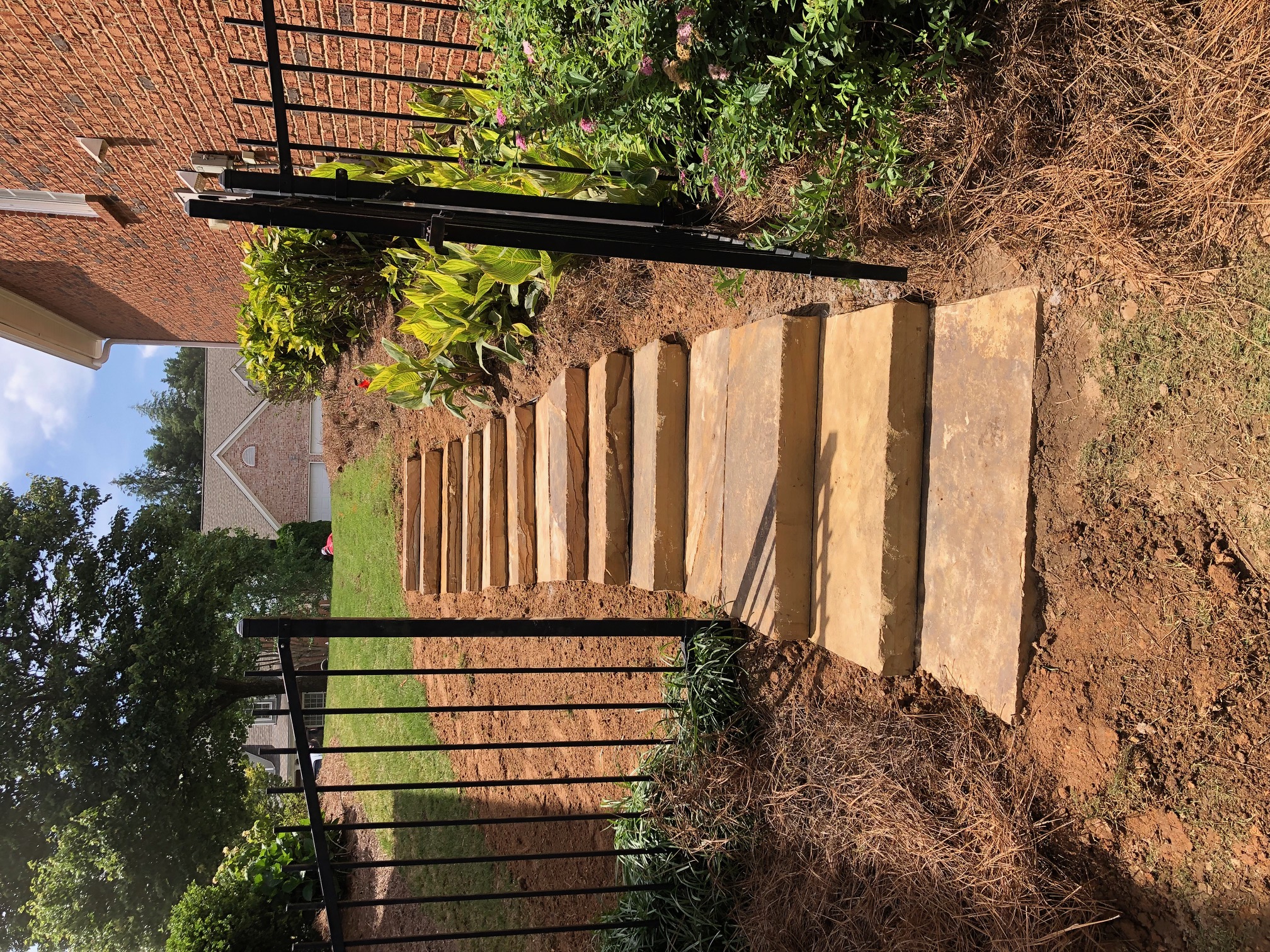 YNV Landscaping Stone Stairs